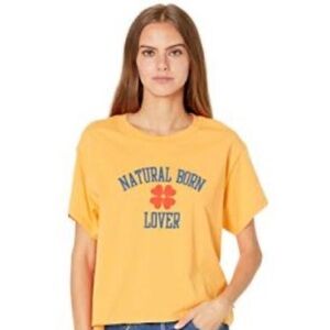 Levi’s Graphic Varsity Tee Natural Born Lover LG